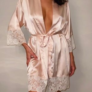 SILK ROBE